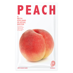 SHE'S LAB nawilżająca maseczka w płachcie - woda lodowcowa i brzoskwinia