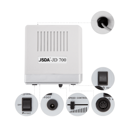 NEONAIL Frezarka JSDA Nail Drill JD 700 White 35W