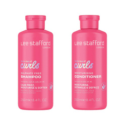 LEE STAFFORD zestaw For The Love Of Curls (szampon + odżywka) 2x250ml