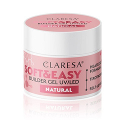 CLARESA Żel budujący soft&easy gel natural 12g