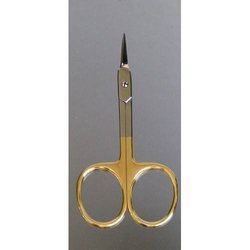 NOŻYCZKI DO SKÓREK I PAZNOKCI/PÓŁZŁOTE B 635