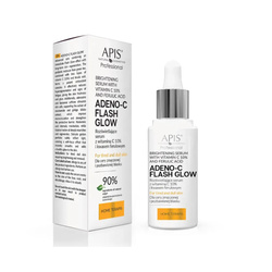 APIS ADENO-C Flash Glow Home terApis Rozświetlające serum do twarzy z witaminą C i kwasem ferulowym 30ml