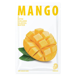 SHE'S LAB ujędrniająca maseczka w płachcie - woda lodowcowa i mango
