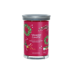 YANKEE CANDLE Sparkling Winterberry tumbler z 2 knotami