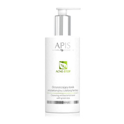 APIS Acne-Stop oczyszczający tonik antybakteryjny z zieloną herbatą 300ml