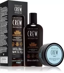 AMERICAN CREW Ac Zestaw Classic Fiber 85g + Daily Shampoo 250ml
