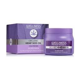 WELLNESS PREMIUM PRODUCTS Silver maska neutralizująca żółte odcienie do włosów blond 500ml