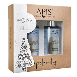 APIS WHO'S THE BOSS Krem do ciała i dłoni + Żel do mycia ciała 3w1