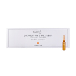 QUEEN D - Overnight Vit. C Treatment nocna kuracja szokowa ampułki z witaminą c 10x3ml