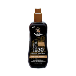 AUSTRALIAN GOLD TRAVEL SIZE SPF 30 Spray Gel with Bronzer żel w sprayu do opalania z bronzerem 100ml