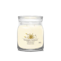 YANKEE CANDLE Signature Twinkling Lights świeca średnia