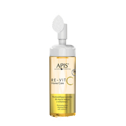 APIS RE-VIT C HOME CARE Rozświetlająca pianka do mycia twarzy z witaminą C 150 ml
