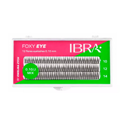 IBRA Foxy Eyes by Ewelina Zych Sztuczne rzęsy kępki J0. 10 MIX