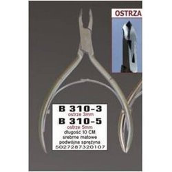 CĄŻKI  SREBRNE 5MM MATOWE 10CM B310-5